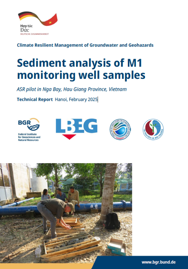 Report No.5: Sediment analysis of M1 monitoring well samples ASR pilot in Nga Bay, Hau Giang Province, Vietnam