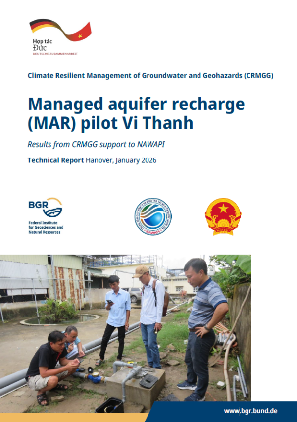 Managed aquifer recharge (MAR) pilot Vi Thanh - Results from CRMGG support to NAWAPI
