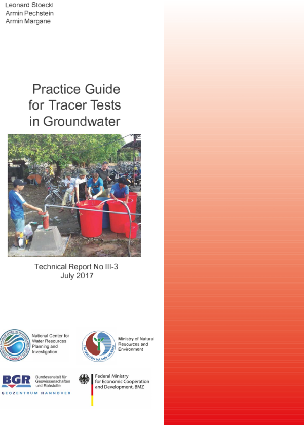 Practical guide for conducting tracer tests in groundwater
