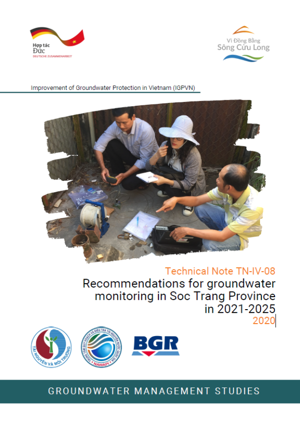 Khuyến nghị công tác quan trắc nước dưới đất tại tỉnh Sóc Trăng giai đoạn 2021-2025