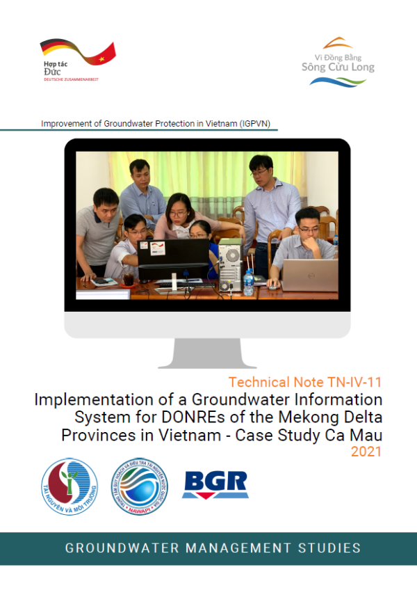 Implementation of a Groundwater Information System for DONREs of the Mekong Delta Provinces in Vietnam - Case Study Ca Mau
