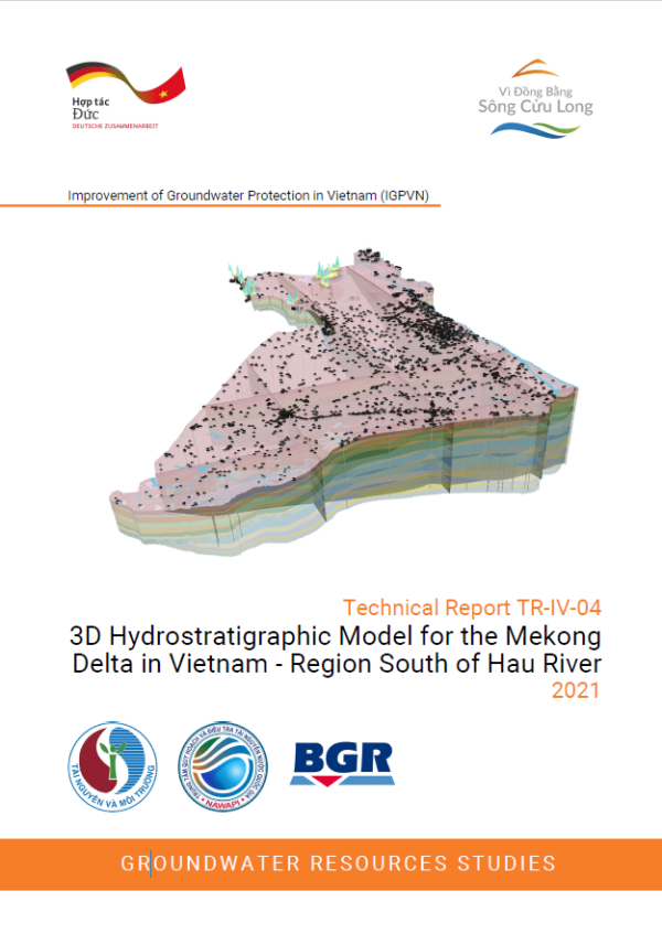 3D Hydrostratigraphic Model for the Mekong Delta in Vietnam - Region South of Hau River